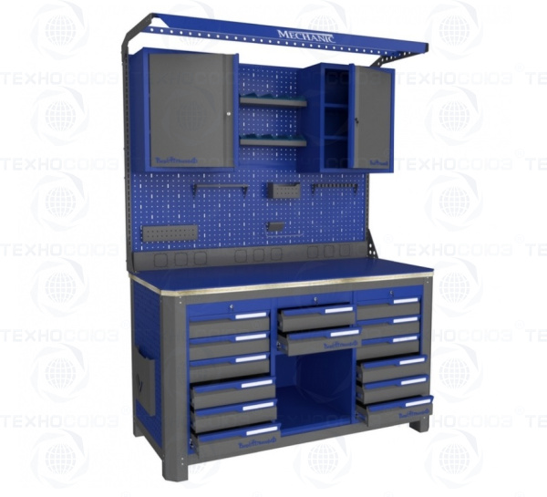 Верстак инструментальный рабочее место MECHANIC №155